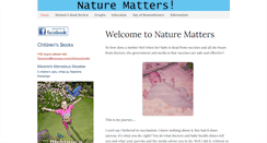 Desktop Screenshot of naturematters.info